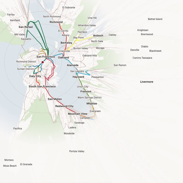 Spacetime map